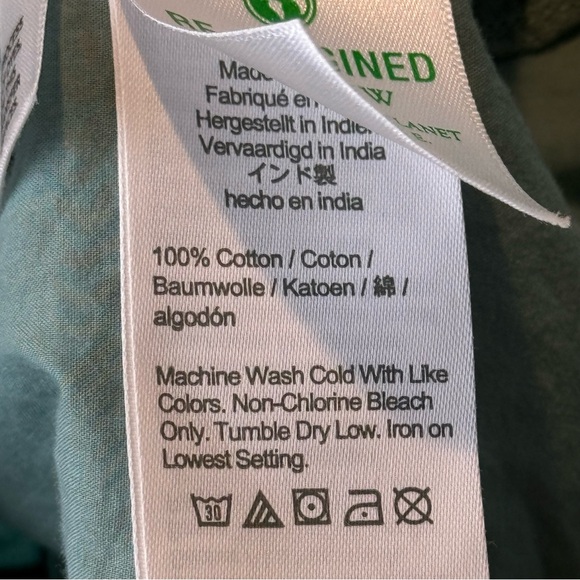 J Crew Relaxed Fit garment-dyed lightweight cotton poplin shirt AY728 - Picture 10 of 11